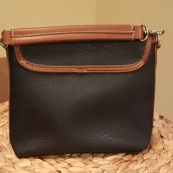 Esprit de Corp Vintage 90's small navy handbag - Picture 5 of 6